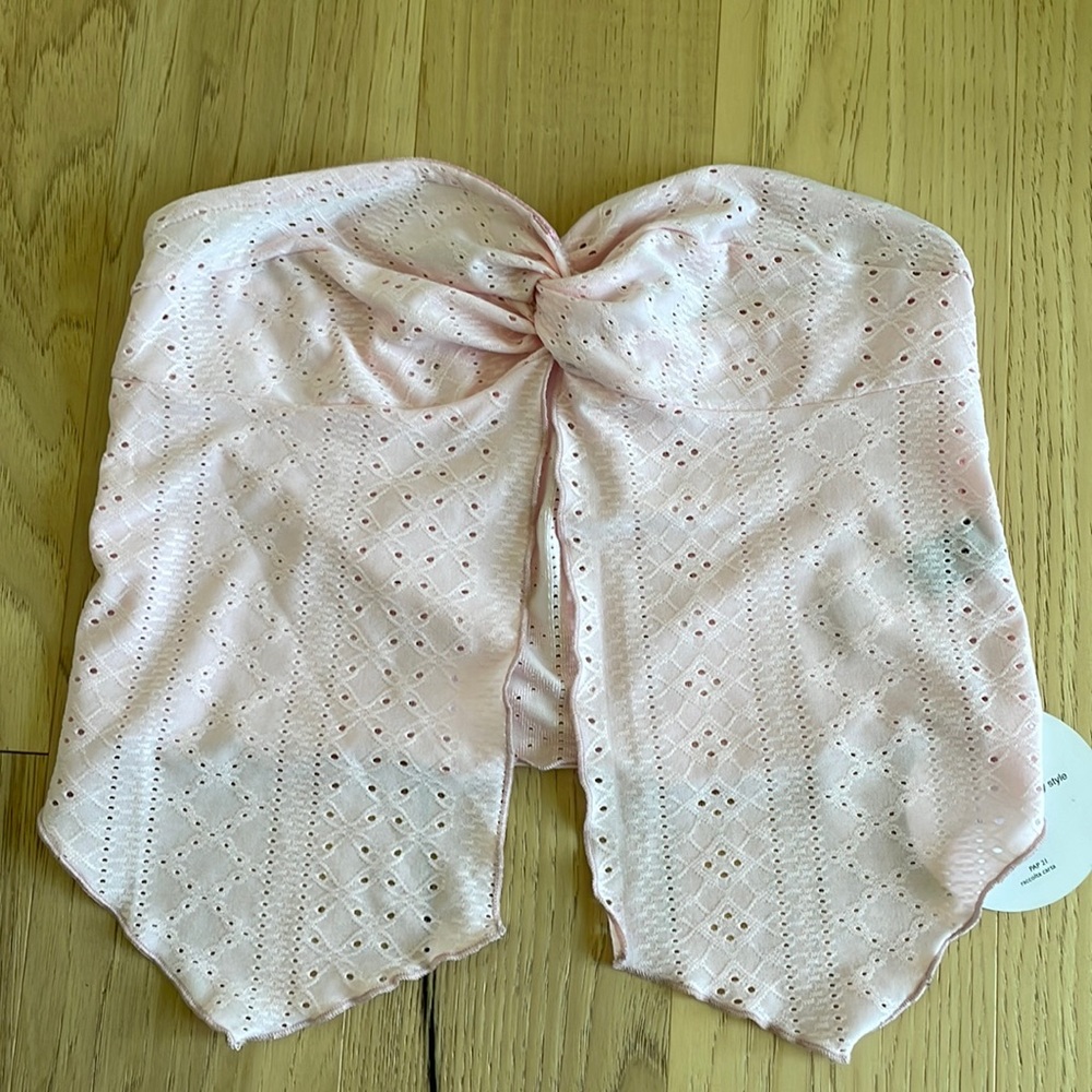 Pink Y2K top